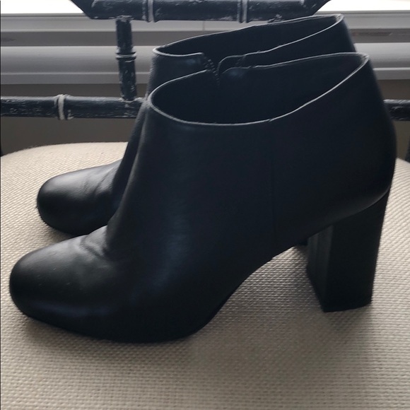 Via Spiga Booties 6.5 black leather - Picture 7 of 7